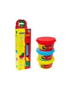 Set 3 plastiline x 100g Giotto Bebe 462501