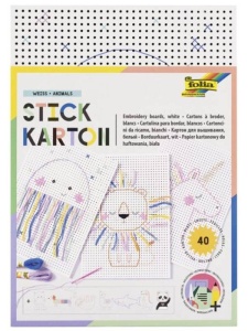 Set 40 Foi de carton perforat pentru cusut F2324