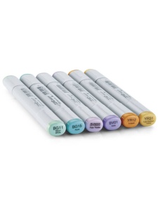 Set 6 markere Copic Sketch Pale Pastels 21075667