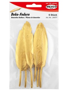Set 6 pene decorative 10-15cm Meyco