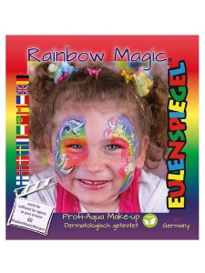 Set 6 x 20 ml culori pentru bodypainting Rainbow Magic Eulenspiegel 203200