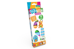 Set 9 Culori Plastilina Neon Dough Lovin'do Okto OK41179