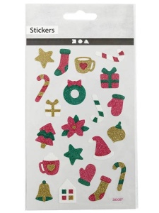 Set abtipilduri cu glitter iarna Creativ Company 280010