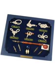 Set caligrafie Toc, 5 penite, tus si 6 noduri marinaresti Rubinato 2021/4/14
