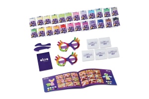 Set creatie Air Clay 24 culori Okto OK70150 pentru modelaj si joaca creativa