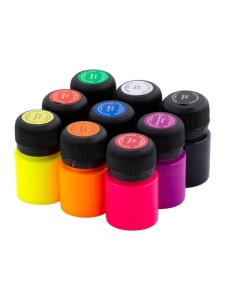 Set culori neon pentru textile 9 x20 ml Decola 41412017