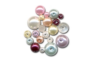 Set Margele Colorate Pentru Bijuterii Diametru 3-4-6-8cm 50g Meyco 132-22 - Img 3