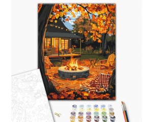 Set Pictura pe Numere Decor de Toamna 54402