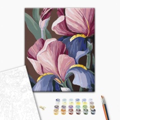 Set pictura pe numere, Roosters, Yana Biluhina, BS53760