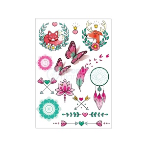 Set Tatuaje Temporare Bohemian Avenue Mandarine CC054C