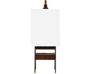 Sevalet Profesional de Studio MEEDEN H-Frame cu Sertar din Fag Nuc, cod AFE-6039-QHT