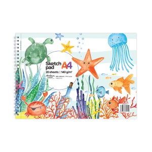 Sketchbook Drasca Lumea Copiilor A4 Lumea Subacvatica 900900279
