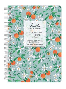 Sketchbook fruits 120g 60 file tangerines Drasca