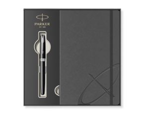 Stilou cu Penita de 18K + Cutie si Agenda Sonnet Royal Negru CT Parker 113290