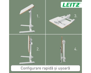 Birou ergonomic pliabil ajustabil pe inatime Ergo Leitz lz65880001
