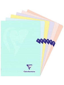 Caiet 48 file A4 90g culori pastelate Clairefontaine