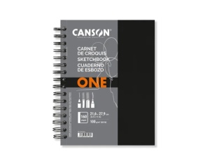 Carnet de Schite cu Spira 100g/mp 80 File Canson Art Book One
