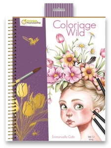 Carte de colorat Wild Dream 30 file Avenue Mandarine GY163C