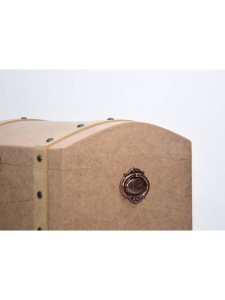 Cufar MDF cu capse decorative Ilyas