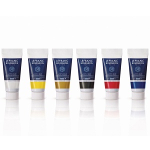 Culori acrilice fine set 6X20 ml Lefranc & Bourgeois 300342