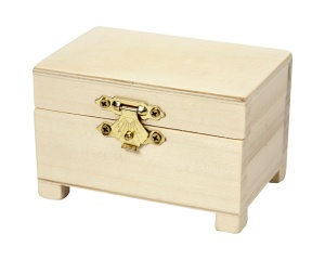 Cutie de lemn, 6 x 9 x 6 cm, 57581, Creativ Company