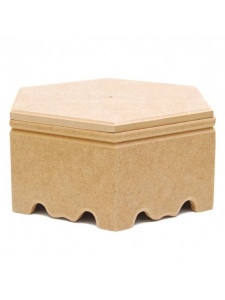 Cutie hexagonala MDF KT Ilyas