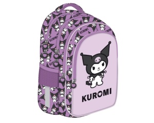 Ghiozdan ergonomic Kuromi Violet St. Majewski BPL 58, 40 cm, 4 compartimente, violet, cod 693700