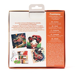 Kit de broderie cu diamante Japonia Graine Creative 750249