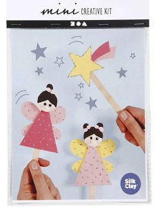Kit creativ Mini-Craft, printese din lut, 977219