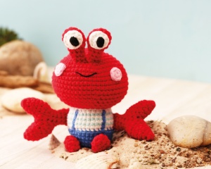 Kit Creativ Minigurumi, model Crab 420333 Graine Creative