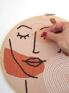 Kit de broderie Line art Graine Creative 420271