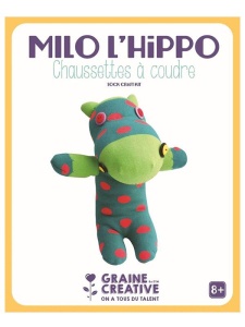 Kit croitorie Hipopotam Graine Creative 750505