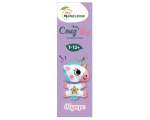 Kit de cusut Mini Couz'in model Olympe unicornul My Mandarine, cod KC089C