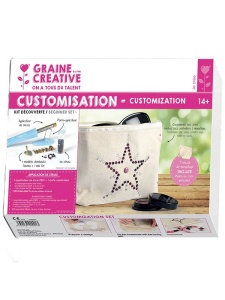 Kit diy aplicare strasuri Graine Creative 790001