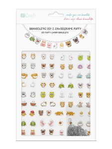 Kit pentru bratari Cute Animals DP Craft, cod DPZK-012