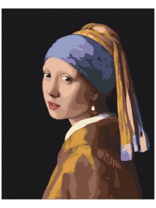 Kit pictura pe numere Girl with a Pearl Earring 223
