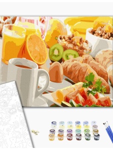 Kit pictura pe numere Healthy Breakfast 8112