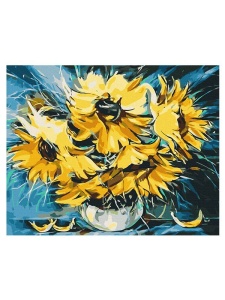 Kit pictura pe numere Sunflowers 53768