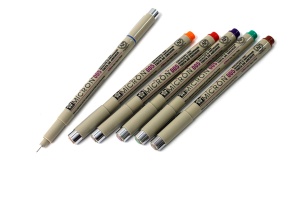 Liner Pigma Micron RED 19 Marimi Diferite Sakura