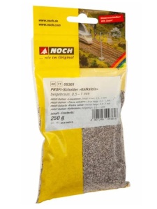 Material pentru diorame profi ballast limestone beige brown 250g Noch 9361