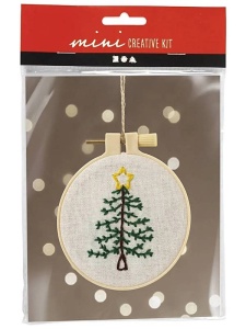 Mini-Kit creatie Broderie Bradut - Iarna Creativ Company 977488