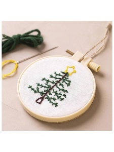 Mini-Kit creatie Broderie Bradut - Iarna Creativ Company 977488
