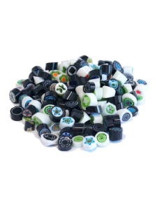Mozaic Millefiori Grey Mix 50g Mosaikstein