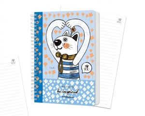 Notebook Indi Be Inspired Drasca A5  A6, 80 file, 80g