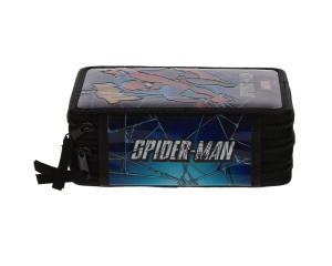 Penar neechipat Spiderman, albastru, 3 compartimente, KMSM9999, Pigna