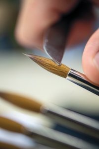 Pensula acuarela profesionala DaVinci Maestro Kolinsky seria 35 nr 24 varf extra lung ultra fin premium