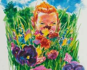 Pitt Artist Pen Brush India Ink Springtime set 6 culori primavara Faber Castell 167177