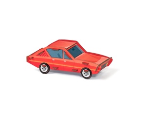 Puzzle 3D model Masina My Mandarine, cod PU032C