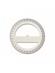 Raportor aluminiu 360° 15cm Arda 18715