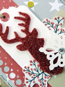 Set 10 foi cauciucate autoadezive cu glitter A4 Dp Craft kspi-004